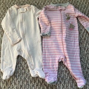 Never worn newborn sleepers